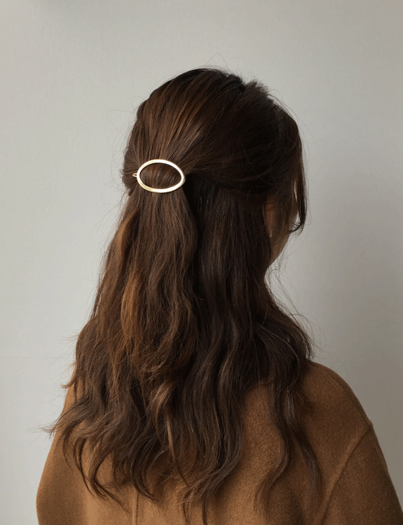 ellipse hair clip