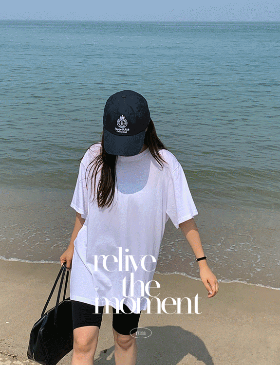 [relive the moment] sporty box tee