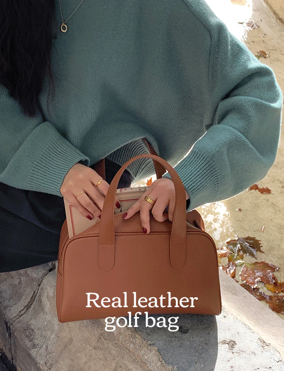 golf leather bag (소가죽 100%)
