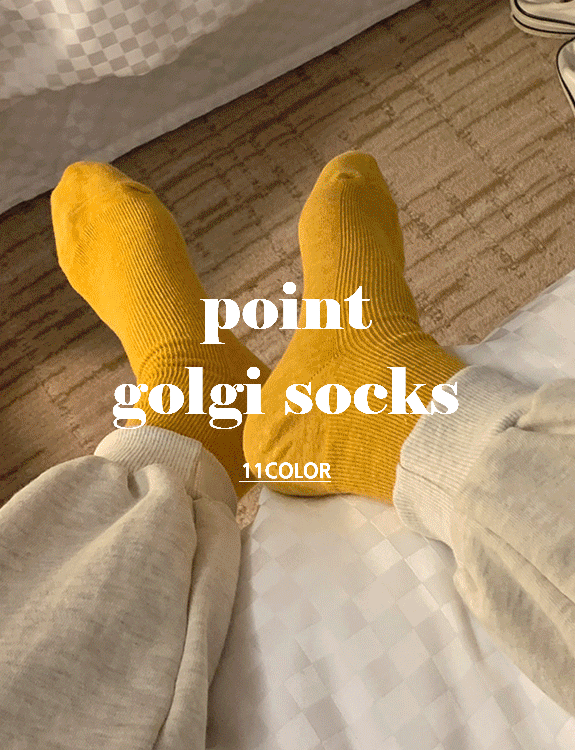 point golgi socks