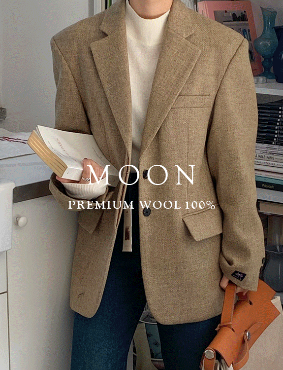 moon wool jacket (울 100%)